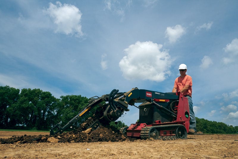 Toro Dingo skid steer loader attachments dealer Uxbridge